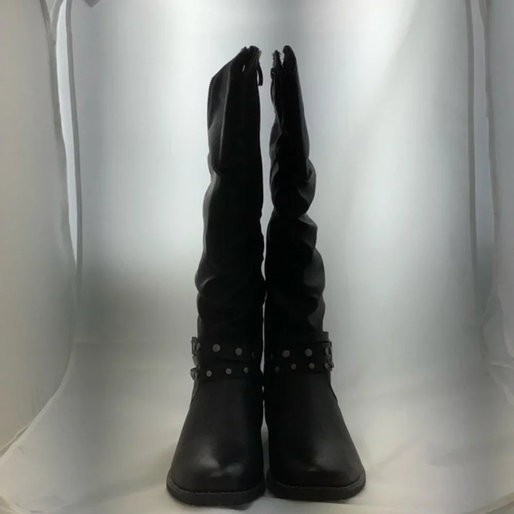 NEW ReLife Debra Knee High Boot in Black - Picture 7 of 11